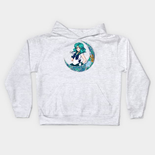 Neptune Kids Hoodie by DracheaRannak